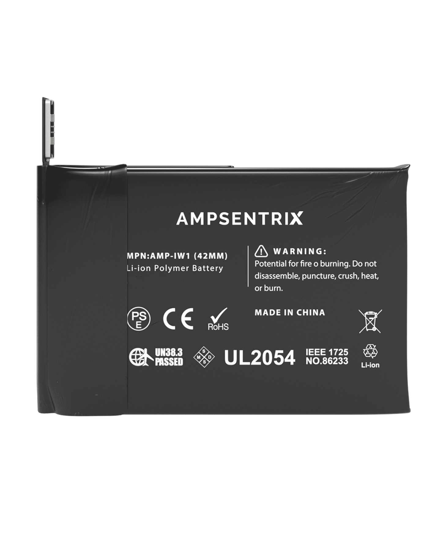 Replacement Battery Compatible For Watch Series 1 (42MM) (AmpSentrix)