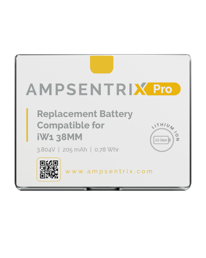 Replacement Battery For Watch Series 1 (38MM) (AmpSentrix)