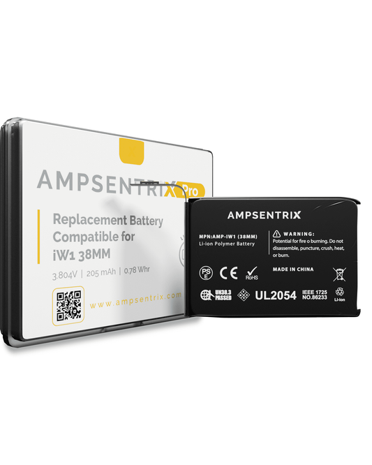 Replacement Battery For Watch Series 1 (38MM) (AmpSentrix)