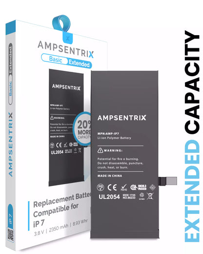 Bateria AmpSentrix Basic Cap. Extendida iPhone 7