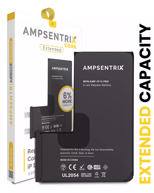 Bateria Ampsentrix Core iPhone 15 Pro Max