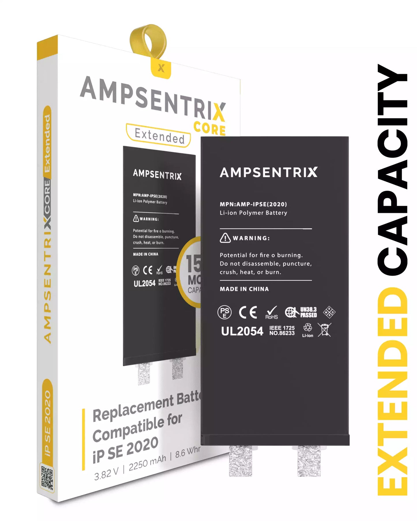 Batería AmpSentrix Plus Core iPhone SE (2020)