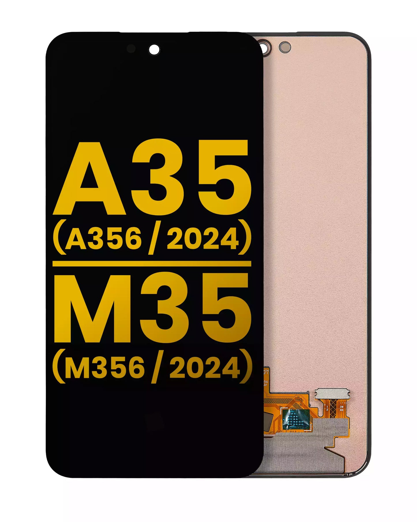 Pantalla OLED sin marco para Samsung Galaxy A35 5G (A356/2024) / M35 (M356/2024) / A55 (A556/2024) (reacondicionada) (todos los colores)