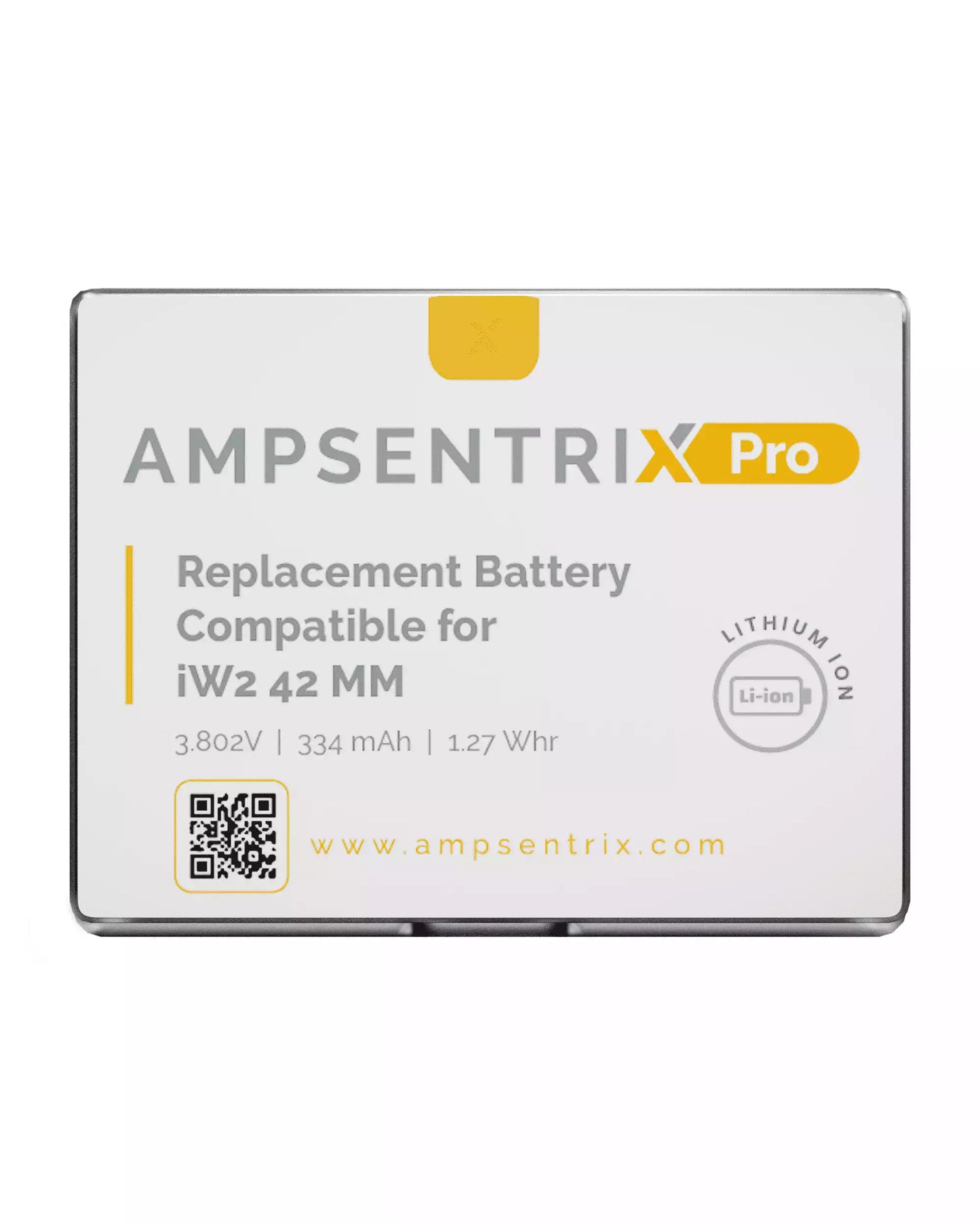 Replacement Battery Compatible For Watch Series 2 (42MM) (AMPSENTRIX)