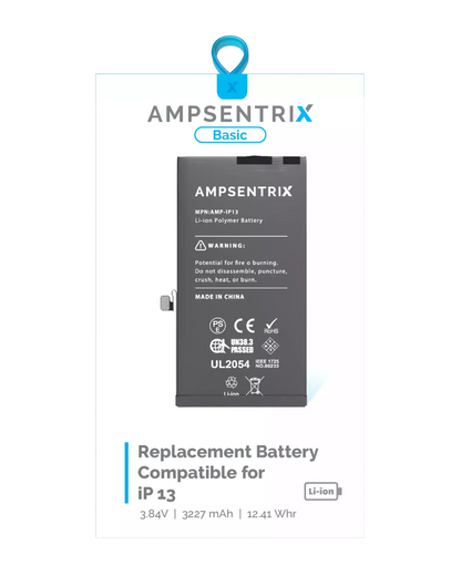 Batería AmpSentrix Basic iPhone 13