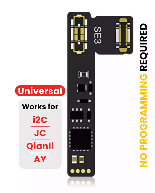 Tag on preprogramado para la conexión de la batería (no requiere soldadura) para iPhone SE (2022) (AmpSentrix) (con I2C, JCID, Qianli)