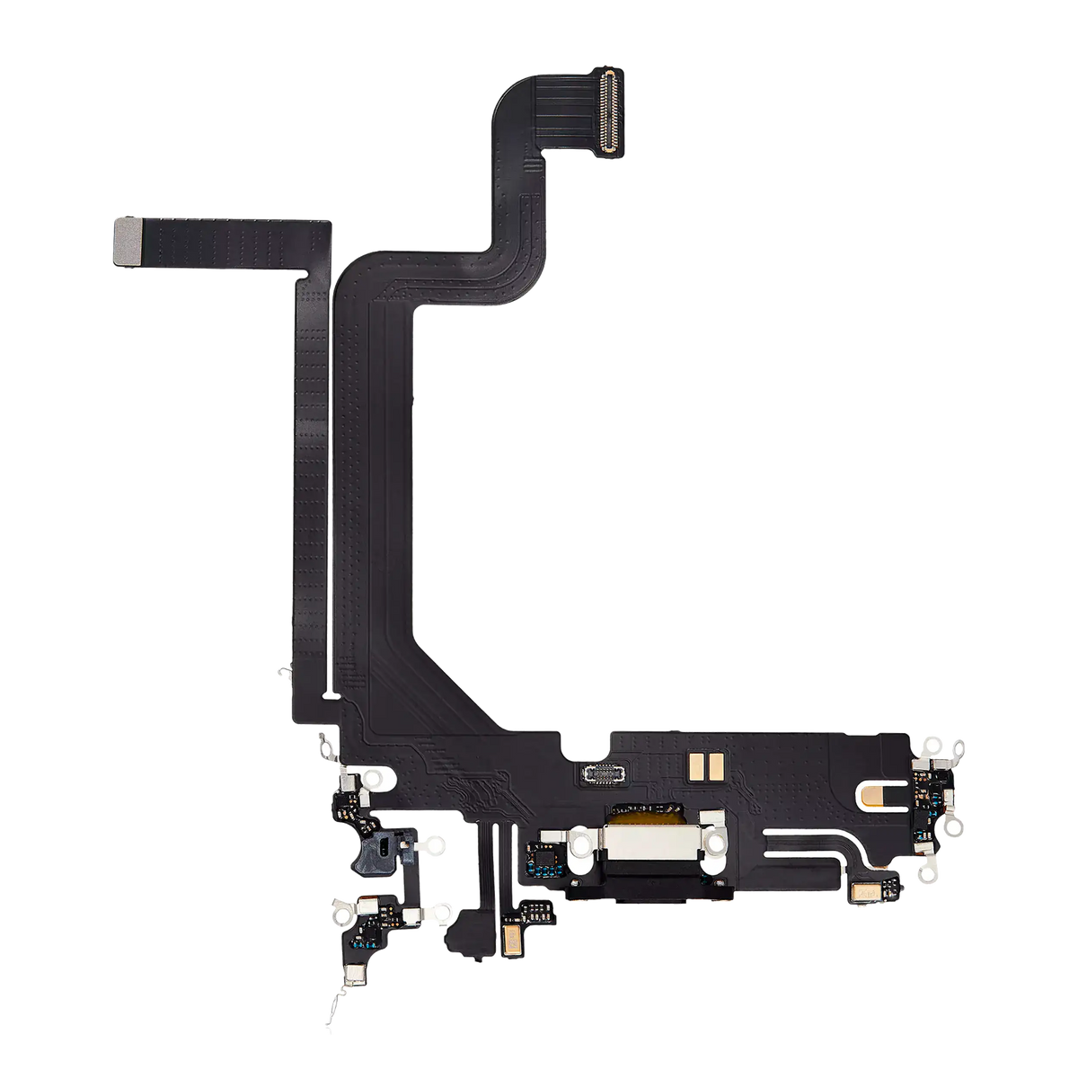 Centro de carga para iPhone 14 Pro Max (Aftermarket Plus) (Negro espacial)