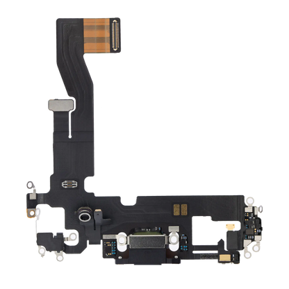Cable flexible del puerto de carga para iPhone 12 / 12 Pro (usado, original) (Grafito)