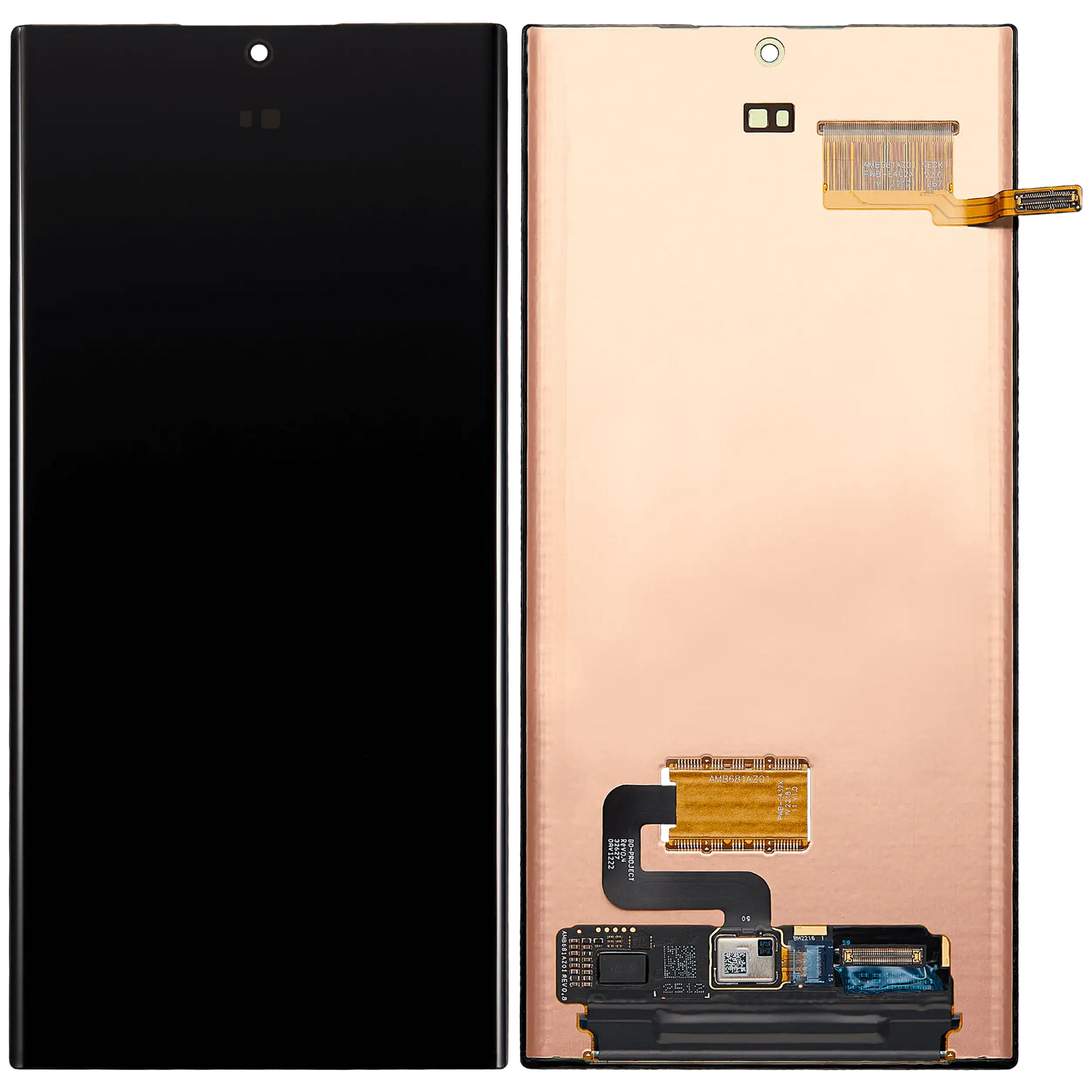 OLED Assembly Without Frame Compatible For Samsung Galaxy S22 Ultra 5G (Refurbished) (All Colors)