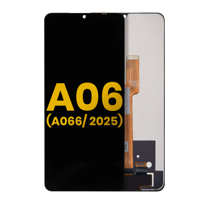 LCD Assembly Without Frame For Samsung Galaxy A06 5G (A066 / 2025) (Refurbished) (All Colors)