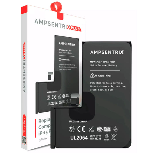 Bateria AmpSentrix Plus iPhone 15 Pro