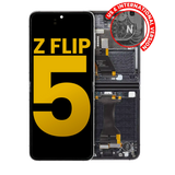 Pantalla Samsung Z Flip 5 Interna Oled Con Marco Gris (RX)