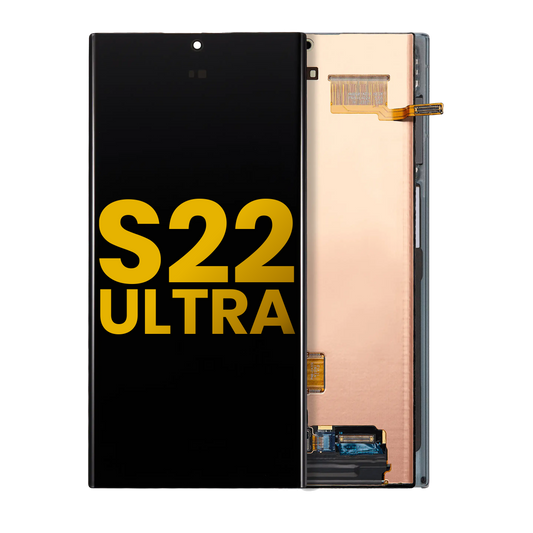 OLED Assembly Without Frame Compatible For Samsung Galaxy S22 Ultra 5G (Refurbished) (All Colors)