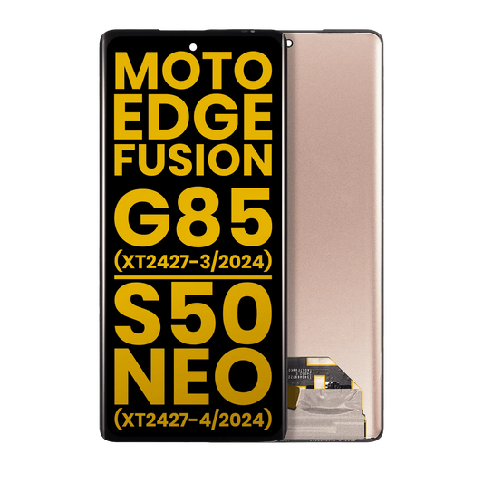 OLED Assembly Without Frame Compatible For Motorola Moto Edge 50 Fusion 5G (XT2429 / 2024) / G85 (XT2427-3/2024) / S50 Neo (XT2427-4/2024) (Refurbished) (All Colors)