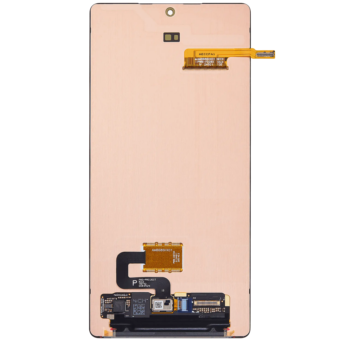 OLED Assembly Without Frame For Samsung Galaxy S25 Ultra 5G (US & International) (Service Pack) (All Colors)