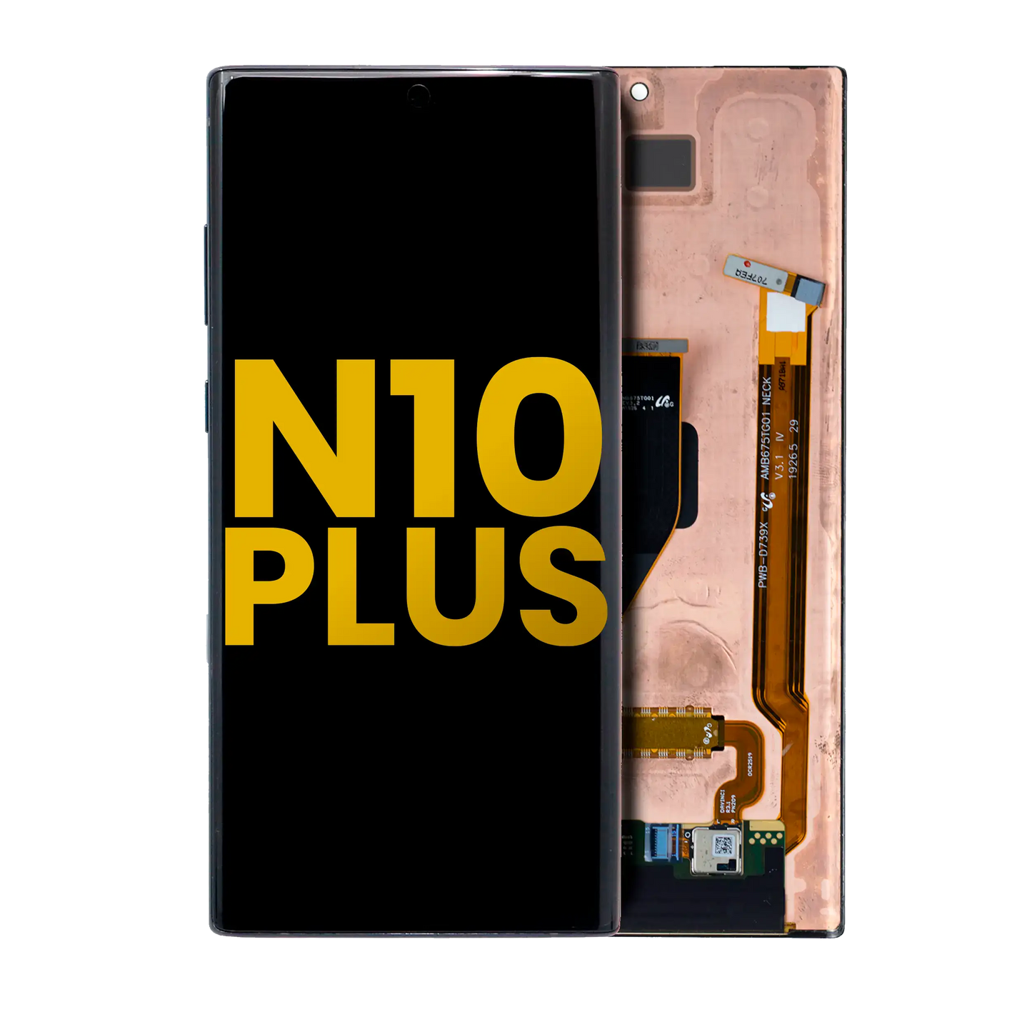 OLED Assembly Without Frame For Samsung Galaxy Note 10 Plus / 5G (Refurbished) (All Colors)