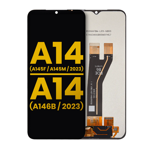 Pantalla LCD sin marco para Samsung Galaxy A14 4G (A145F / A145M / 2023) / A14 5G (A146B / 2023) (Versión internacional) (Reacondicionado) (Todos los colores)