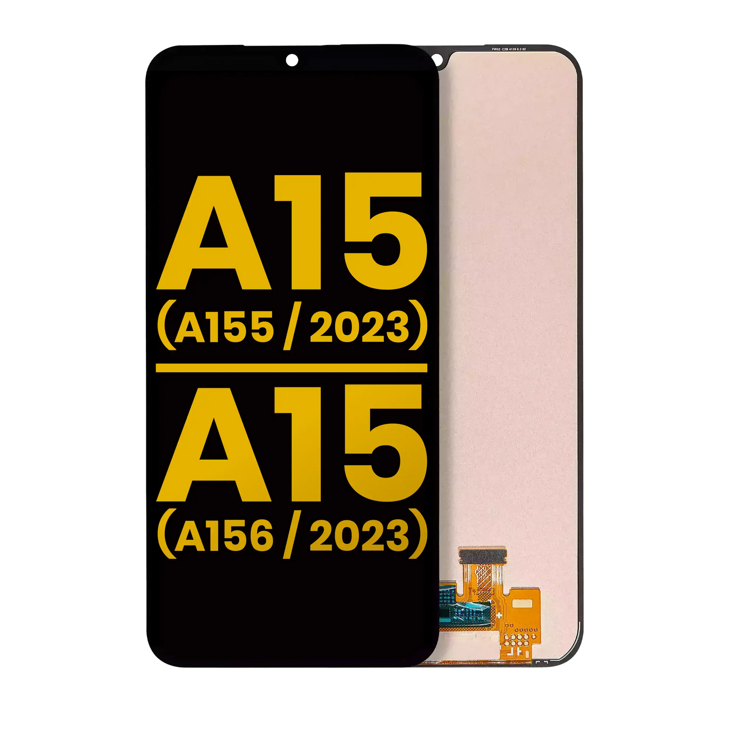 Conjunto OLED sin marco para Samsung Galaxy A15 4G (A155/2023) / A15 5G (A156/2023) (EE. UU. e internacional) (reacondicionado) (todos los colores)