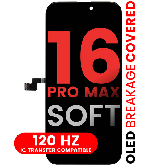 Display Ultra XO7 iPhone 16 Pro Max (Soft) 120Hz