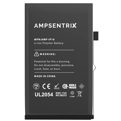 Bateria Ampsentix Basic iPhone 16