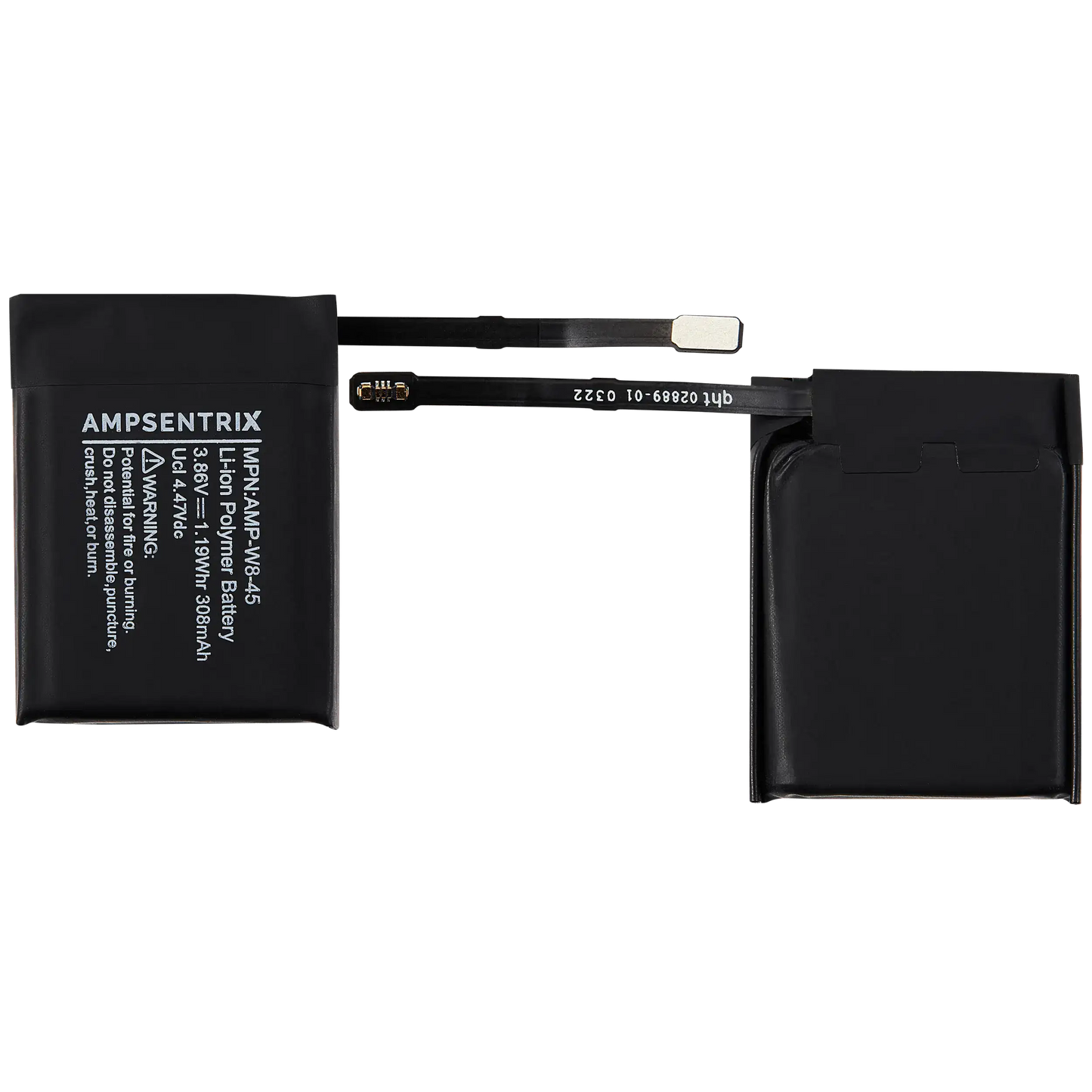 Replacement Battery For Watch Series 8 (45MM) (Ampsentrix)