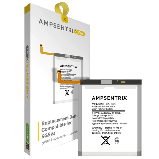 Batería de repuesto para Samsung Galaxy S24 5G (AmpSentrix Pro)