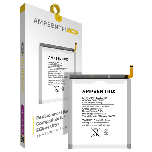 Batería de repuesto para Samsung Galaxy S25 Ultra (AmpSentrix Pro)
