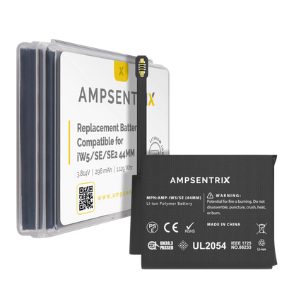 Replacement Battery For Watch Series 5 / SE (1st / 2nd Gen) (44MM) (AmpSentrix Pro)