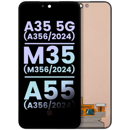 OLED Assembly Without Frame For Samsung Galaxy A35 5G (A356 / 2024) / M35 (M356 / 2024) / A55 (A556 / 2024) (Service Pack) (All Colors)