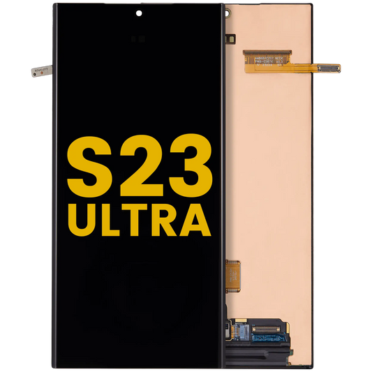Pantalla original OLED sin marco para Samsung Galaxy S23 Ultra 5G (EE. UU. e internacional) (reacondicionada) (todos los colores)