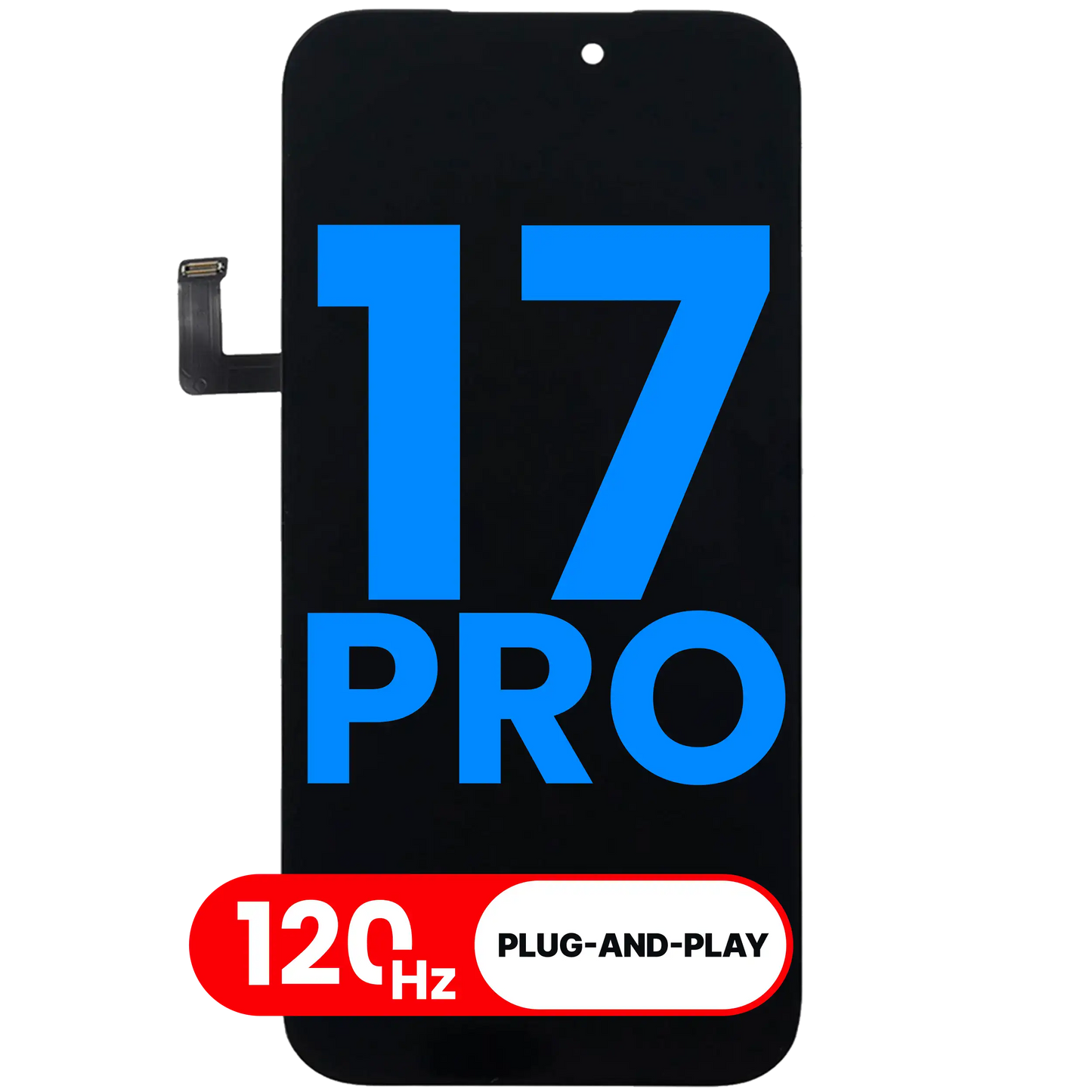 Pantalla LCD para iPhone 17 Pro (Repuesto: AQ7 3.0) (120 Hz)