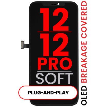Conjunto OLED para iPhone 12 / 12 Pro (Aftermarket Pro: XO7 3.0 Soft)