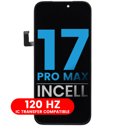 Pantalla LCD para iPhone 17 Pro Max (Repuesto: AQ7 / Incell) (120 Hz)