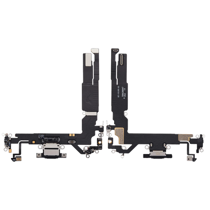 Centro de carga original de uso para iPhone 17 (usado, 100% original) (negro)