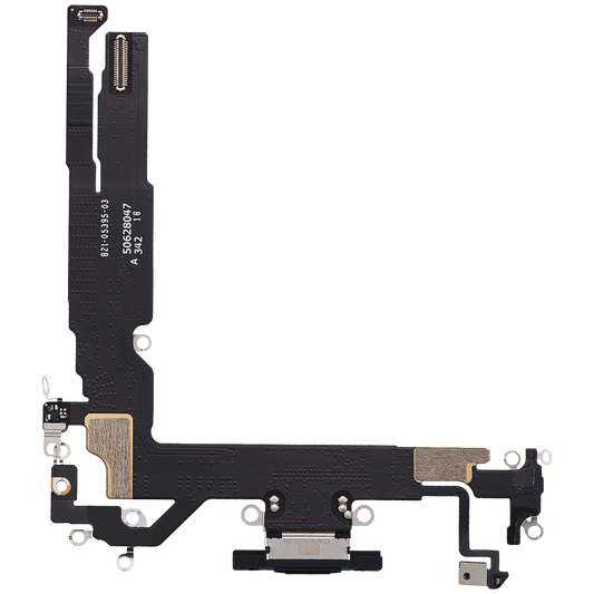 Centro de carga original de uso para iPhone 17 (usado, 100% original) (negro)