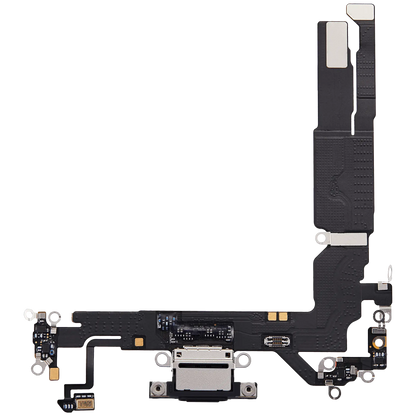 Centro de carga original de uso para iPhone 17 (usado, 100% original) (negro)