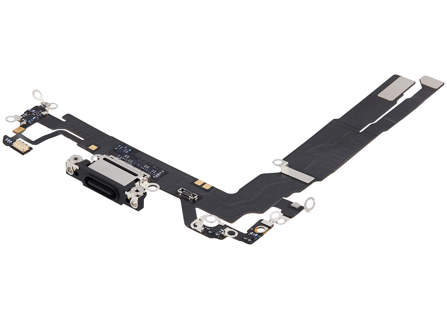 Centro de carga original de uso para iPhone 17 (usado, 100% original) (negro)