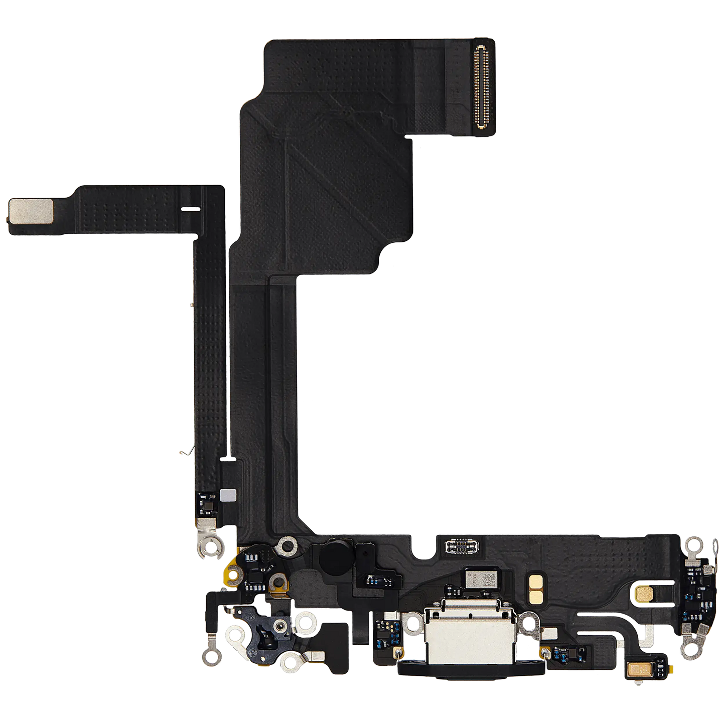 Centro  de carga para iPhone 15 Pro (usado, original) (Titanio negro)