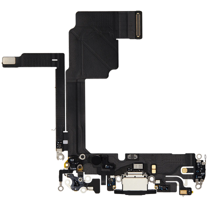 Centro  de carga para iPhone 15 Pro (usado, original) (Titanio negro)