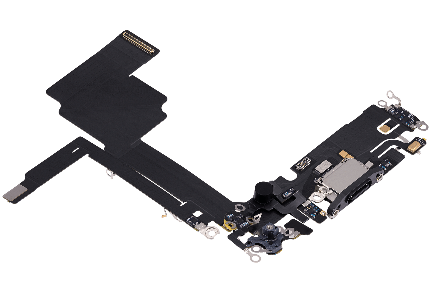 Centro  de carga para iPhone 15 Pro (usado, original) (Titanio negro)