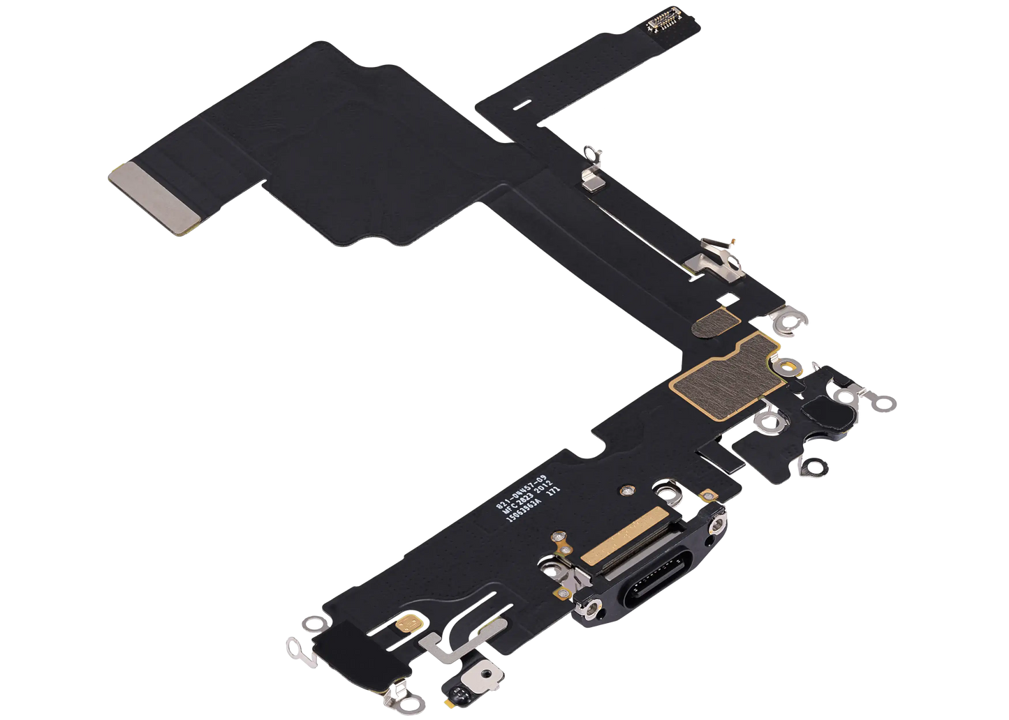 Centro  de carga para iPhone 15 Pro (usado, original) (Titanio negro)