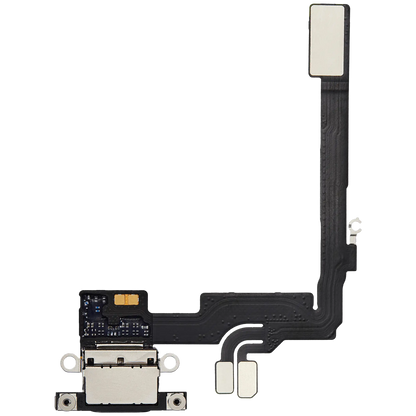 Centro de carga para iPhone 16 Pro (usado, original) (Titanio negro)