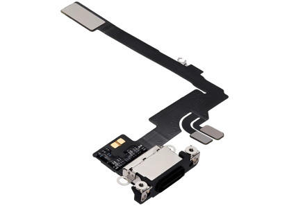 Centro de carga para iPhone 16 Pro (usado, original) (Titanio negro)