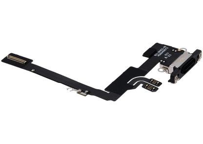 Centro de carga para iPhone 16 Pro (usado, original) (Titanio negro)