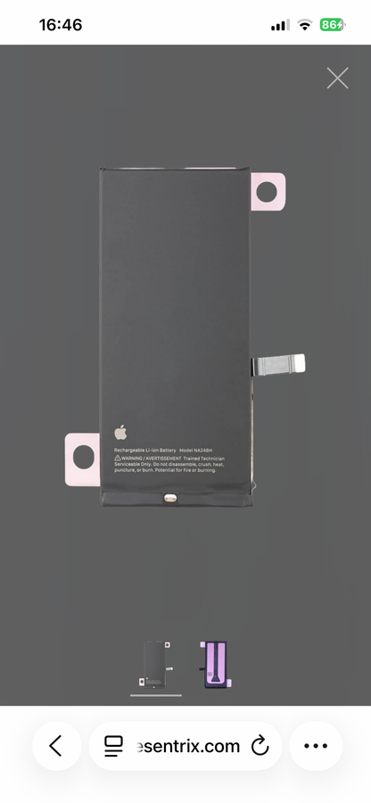 Bateria Original para Iphone 16e (Oem original)