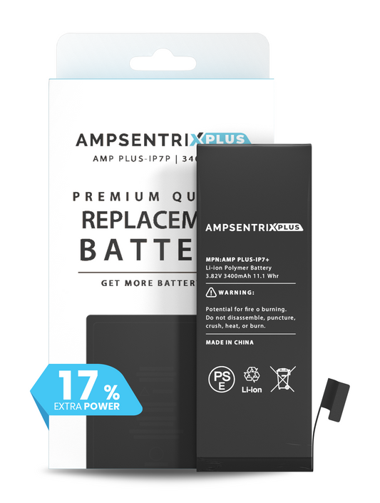 Batería AmpSentrix Cap. Extendida iPhone 7 Plus