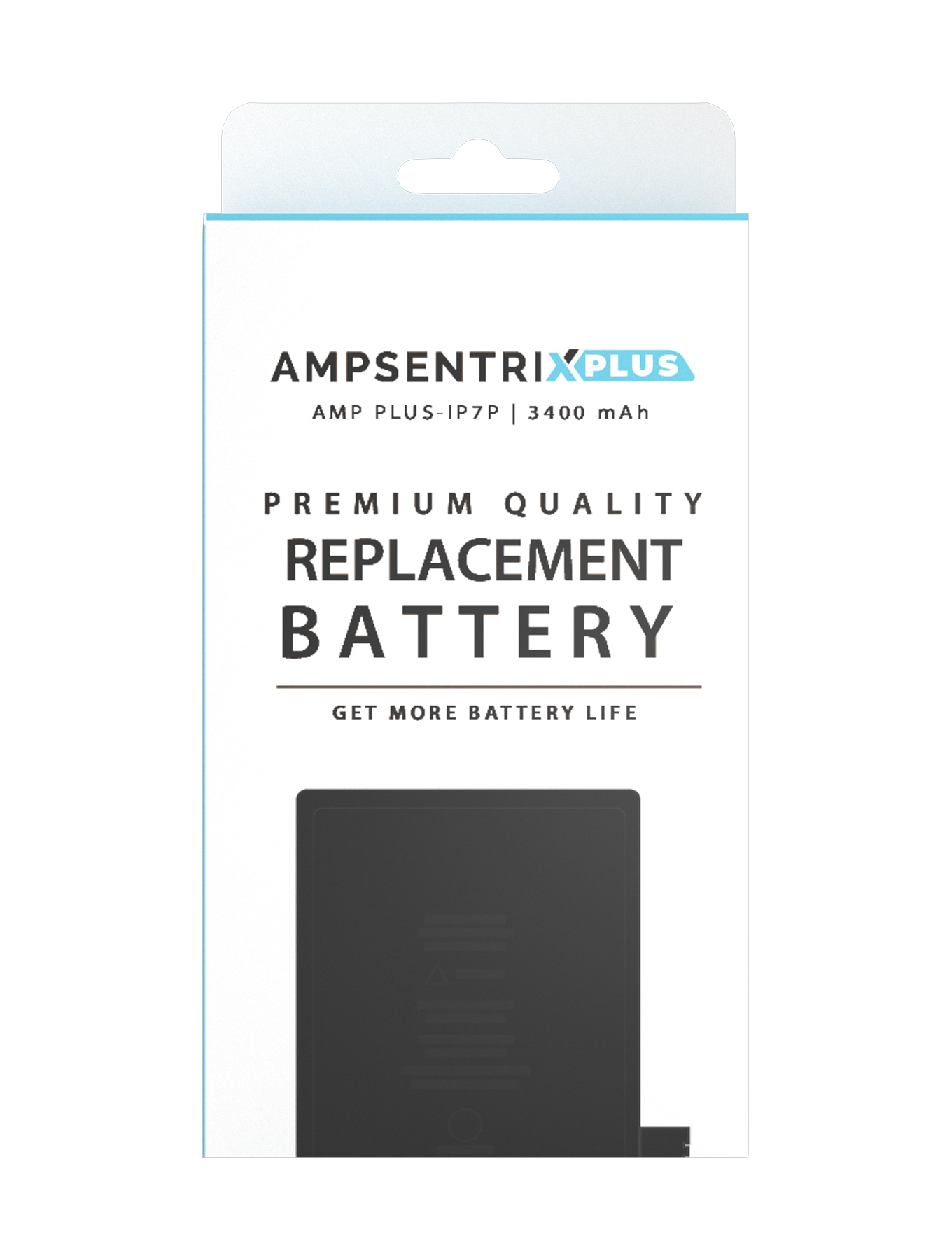 Batería AmpSentrix Cap. Extendida iPhone 7 Plus