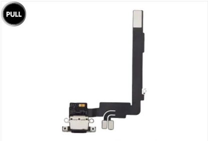 Centro de carga para iPhone 16 Pro Max (Used OEM Pull) (Black Titanium)