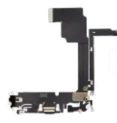 Centro de carga para iPhone 15 Pro Max (Used OEM Pull) (Black Titanium)