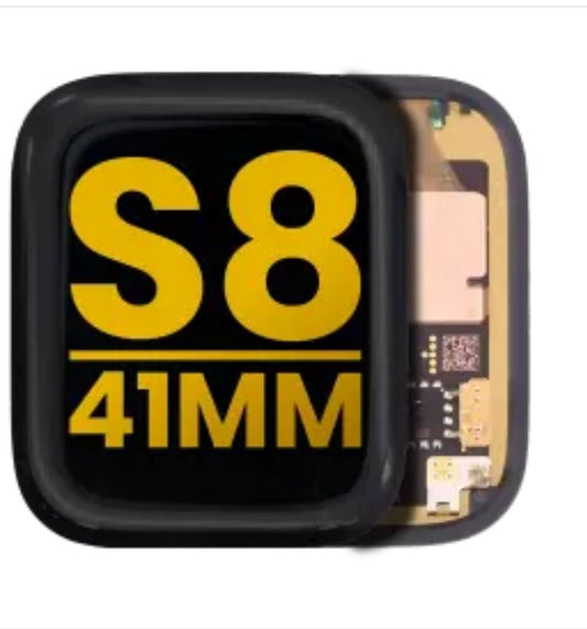 Conjunto OLED con soporte para Watch Series 8 (41 mm) (Premium)